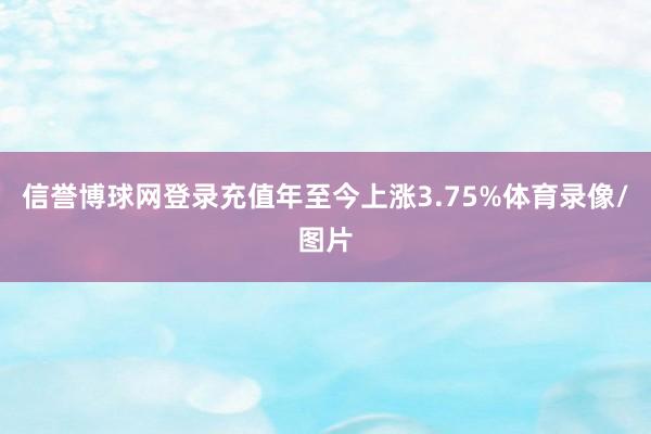 信誉博球网登录充值年至今上涨3.75%体育录像/图片