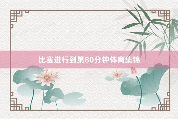 比赛进行到第80分钟体育集锦